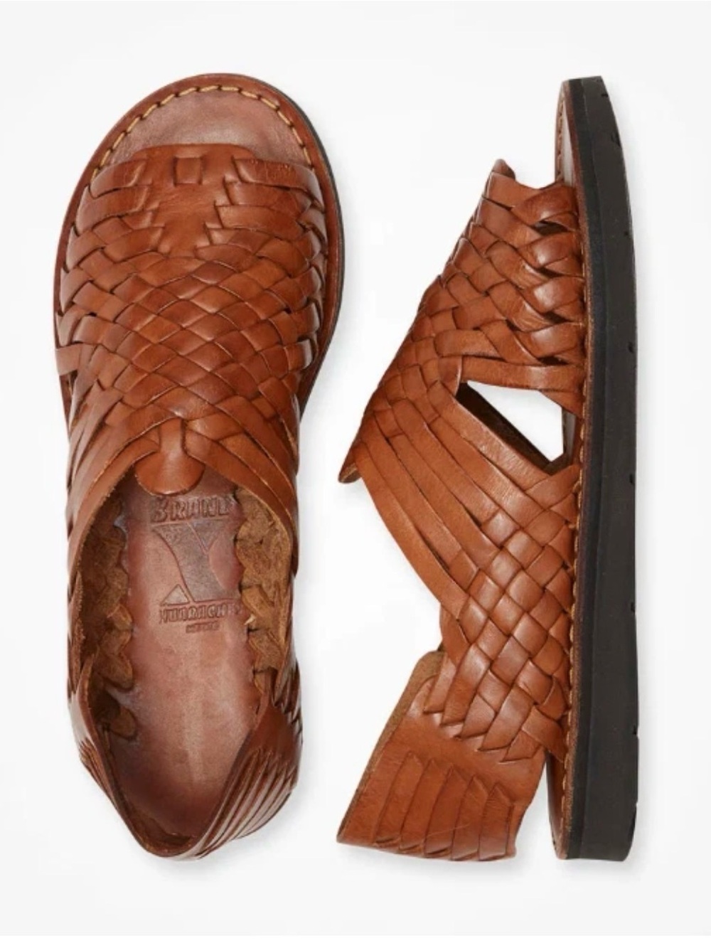 Women’s brand X huarache tan sandals size 7